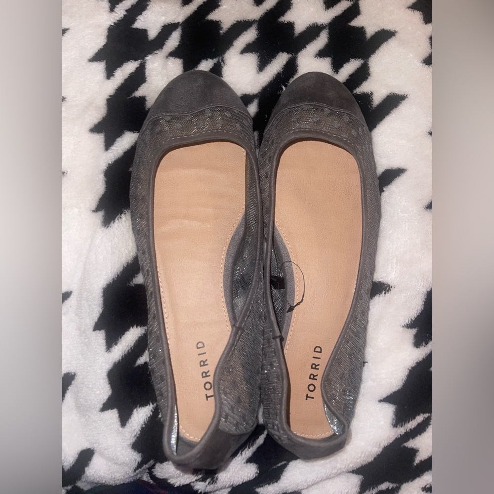 Grey Torrid flats